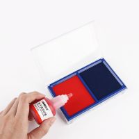 方形透明盒蓋快干印臺(tái) 雙色印臺(tái)  快干印臺(tái) 雙色快干印臺(tái)