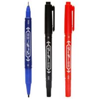 斑馬小麥奇 MO-120-MC 雙頭(細+極細)油性記號筆 斑馬小雙頭記號筆 進口記號筆 斑馬120記號筆