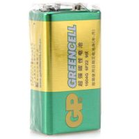 超霸（GP）1604G-S1碳性電池9V九伏10節裝玩具遙控器無線麥克風電子儀表6F22 超霸9V電池 話筒電池 萬用表電池
