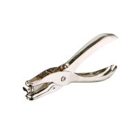 得力0114打孔機打孔器文具單孔打孔鉗手工紙張手動迷你圓孔打洞器 單孔打孔機