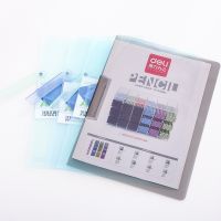 得力5546旋轉(zhuǎn)透明報(bào)告夾抽桿夾文件資料夾會(huì)議記錄簡約辦公學(xué)生 會(huì)議夾 演講夾
