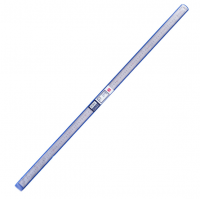 得力鋼直尺 100cm鋼尺1米鋼尺學生用尺子不銹鋼測量儀器文具用品 8460