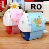 得力0644 削筆器 迷你小屋轉(zhuǎn)筆刀手搖卷筆刀學(xué)生兒童鉛筆刀削筆機(jī)  開(kāi)學(xué)