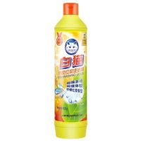 白貓洗潔精檸檬紅茶500g30瓶整箱酒店洗碗不傷手