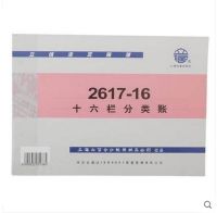 立信2617-16十六欄明細分類賬 265*189mm 16K活頁賬冊 100張/本