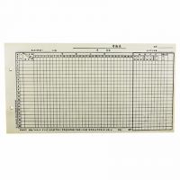 立信 7212-12考勤表 考勤表 考情記錄表 每束25張 36*19.5cm
