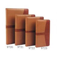 得力皮面記事本日記本商務會議記錄筆記本80頁120頁160頁 皮本