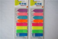 透明塑料指示標簽 N次貼 分類 便利貼 45*12mm   34022   80張/包