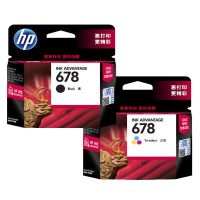 原裝惠普hp678 2648 4518 3548 1518 4648 2548 3547黑色彩色墨盒