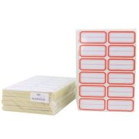 華鷹109(紅色)自粘性標(biāo)簽-5.2*2.5cm