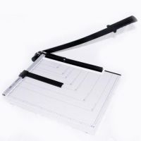 得力8012 手動裁紙刀 A3 鋼制切紙機 名片卡片相片切刀 切紙器切割 A3切紙刀