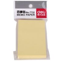 得力(deli)7732百事貼(便利貼)76*51mm(100張) 即時貼 N次貼 便條紙