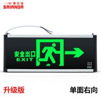 安全出口標(biāo)志燈疏散指示牌LED插電指示燈走廊消防應(yīng)急燈賽安達(dá)