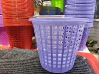 垃圾桶 創(chuàng)意時尚鏤空垃圾桶塑料客廳廚房衛(wèi)生間無蓋網(wǎng)格紙簍筒