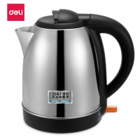 得力（deli）辦公家用電水壺 不銹鋼燒水壺 85602 自動(dòng)斷電 熱水壺