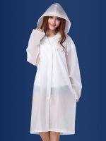 非一次性雨衣 旅游長款EVA透明便攜雨衣成人 外套  雨披