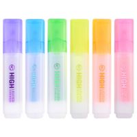 得力(deli) 熒光筆 重點(diǎn)醒目劃線筆 彩色標(biāo)記筆記號筆套裝 學(xué)生文具 橙色 S625 開學(xué)