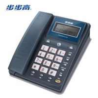 步步高（BBK）電話機座機 固定電話機 辦公家用 免電池 60度翻轉屏 HCD6101流光藍