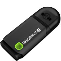 360隨身WiFi3 300M 無線網卡 迷你路由器 黑色