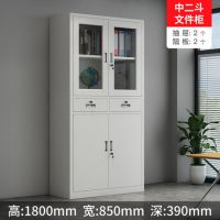 辦公文件柜鐵皮柜資料柜財務憑證柜儲物柜帶鎖整理柜子檔案柜 鐵皮文件柜