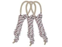 跳繩 無柄編織布棉繩  棉繩跳繩