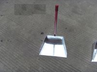 鍍鋅鐵皮簸箕 鐵制畚斗 帶把灰鏟 長柄簸箕 鐵皮奮斗清潔用品