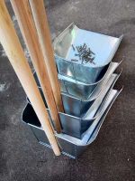 加厚大簸箕 鐵皮簸箕 鐵制畚斗 帶把灰鏟 長柄簸箕 鐵皮奮斗清潔用品