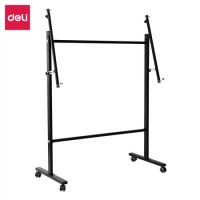 得力(deli) 穩定耐用白板架 加厚 穩定 雙橫杠(黑)7830
