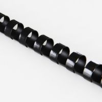 裝訂耗材21孔膠圈夾條梳式裝訂機打孔機打洞機專用膠圈得力3833 100根/盒