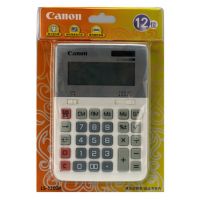 Canon佳能 LS-1200H 太陽能計算器 商務辦公用雙電源大號計算機