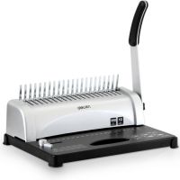 得力(deli) 3870(銀)膠圈裝訂機