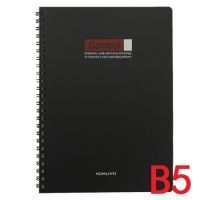 日本國譽(KOKUYO)Gambol渡邊系列WCN-DS6000 B5/60頁（7mm30行） PP面雙螺旋筆記本/記事本 顏色隨機 線圈本