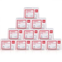 得力0051回形針(100枚/盒) 三角回形針