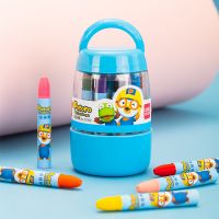 得力72124_12色 18色 24色 36色 啵樂樂油畫棒  畫筆  開學(xué)