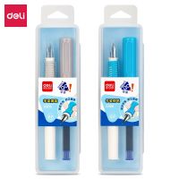 得力A906矯姿鋼筆EF明尖     開學(xué)