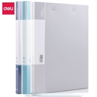 得力(deli)高檔磨砂款A4金屬雙強力夾硬文件夾 試卷資料夾詩朗誦簽約夾板 文件收納辦公用品5112淺藍色  淺灰色 深藍色
