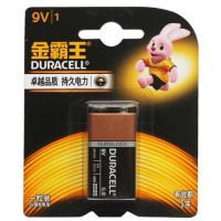 金霸王(Duracell)9V電池1粒裝 堿性電池九伏