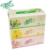 清風(fēng)雙層盒裝面紙-130抽 盒裝抽紙 B333B