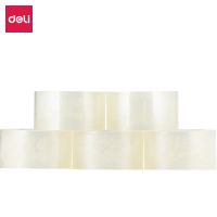 得力品正33195封箱膠帶60mm*100m*50um(透明)(5卷/筒)