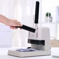 得力3876A財務裝訂機(白)