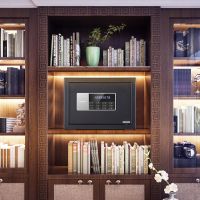 得力92619電子密碼保管箱H250(黑色)(臺)