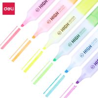 得力S628熒光筆套裝(混)(6支/袋)