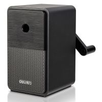 得力71160手搖經(jīng)典削筆機(jī)(銀黑) 卷筆刀