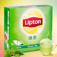 立頓(Lipton)  綠茶茶包200g(2g*100袋) 綠茶 辦公室下午茶包 非獨立袋泡 茶葉 2g*100