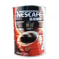 雀巢500g SRKFGZ500純咖啡(桶裝)*6桶/箱7519  雀巢咖啡