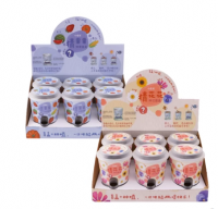 小花農(nóng)自吸水花草種植盆栽科普小猜花花猜果果親子互動玩具禮物