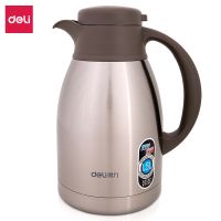得力8966保溫壺(本色)(個)1.5l不銹鋼內(nèi)膽 保溫壺 水壺