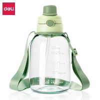 得力LL303大肚杯(黃1140mL)(彩盒裝)(黃)(個塑料杯 水杯 杯子