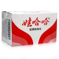 娃哈哈 飲用純凈水596ML*24瓶 飲用水 yys